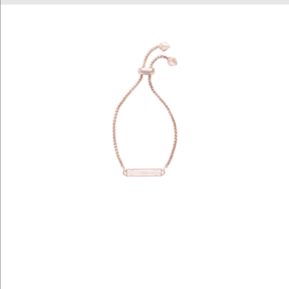 NWT Kendra Scott Stan Rose Gold/Rose Quartz